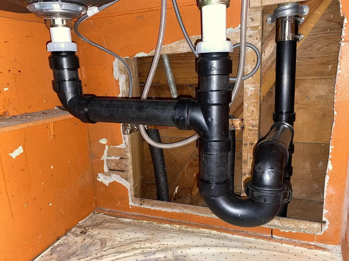 Professional Repiping Services equipment and tools on the job in Little Falls